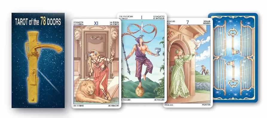 78 карт таро. Таро 78 дверей Авалон. 78 Ключей колода Таро. Tarot of 78 Doors. 78 Дверей Таро Уэйта.